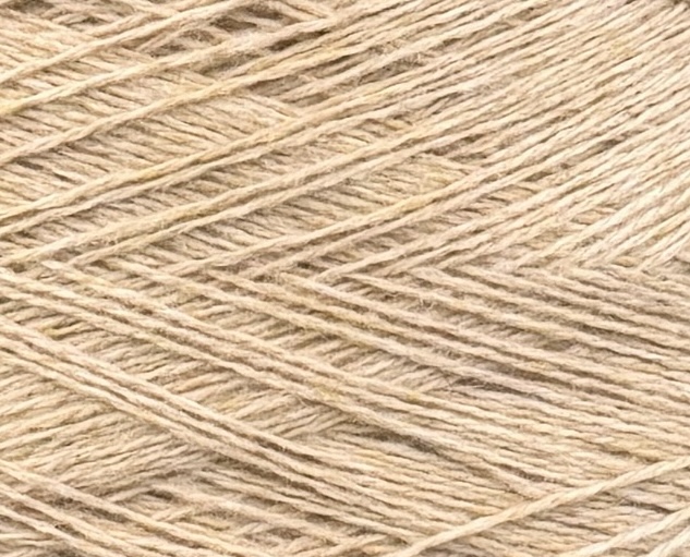 Loro Piana Coarsehair 2/11 – 100% Kaschmirgarn col. Helles Sand Mélange (Cod. C003 51210)